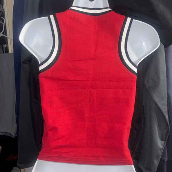 ***SOLD**** Racing Red Women's Tank Top - Picture 4 of 5